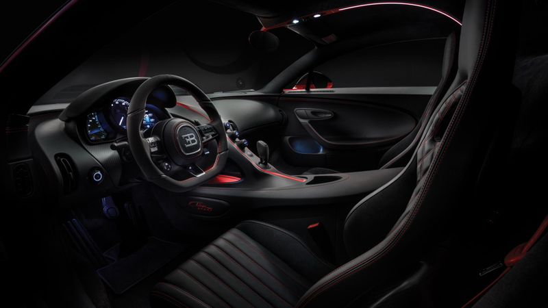 Illustration for article titled The Bugatti Chiron Sport Saves Weight With Carbon Fiber Windshield Wiper Arms